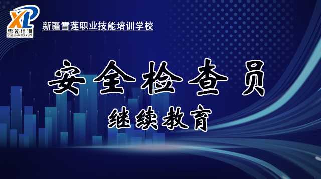 2026年安全检查员继续教育