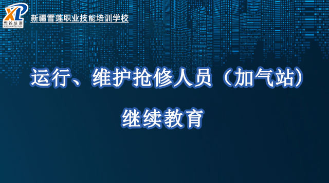 2026年城镇燃气经营企业从业人员—运行、维护和抢修人员（加气站）