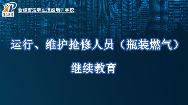 2026年城镇燃气经营企业从业人员—运行、维护和抢修人员（瓶装）